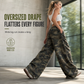 👖 Vintage Wash, Relaxed Wide-Leg Fit | Women's Oversized Sweatpants