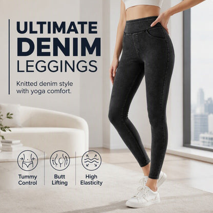 👖 Flattering High Waist, Sleek Slim Fit | Women's Pencil-Leg Jeans