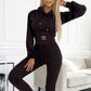 ✨ Cinched Waist, Easy Matching Style | Women's Hooded 2-Piece Set ⚡ Free Shipping
