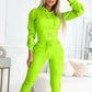 ✨ Cinched Waist, Easy Matching Style | Women's Hooded 2-Piece Set ⚡ Free Shipping