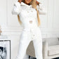 ✨ Cinched Waist, Easy Matching Style | Women's Hooded 2-Piece Set ⚡ Free Shipping