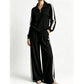 ✨ Side Stripes, Flattering Wide-Leg Fit | Women's Quarter-Zip 2-Piece Set ⚡ Free Shipping