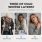 ☁️ Plush Warmth, Flexible Half-Zip Style | Women's Cozy Sweatshirt