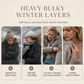🧶 Cozy Long-Line Fit, Statement Back Detail | Women's Hooded Knit Cardigan ⚡ Free Shipping