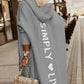 🧶 Cozy Long-Line Fit, Statement Back Detail | Women's Hooded Knit Cardigan ⚡ Free Shipping