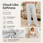 👖 Flattering High Waist, Relaxed Wide-Leg Fit | Women's Sweatpants
