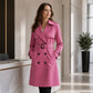 🧥 Smooth Drape, Polished Silhouette | Women's Mid-Length Trench Coat ⚡ Free Shipping