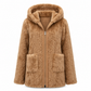 Women's Casual Plush Solid Color Cardigan
