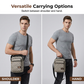 👜 More Storage, Less Bulk | Men's Multi-Pocket Crossbody Travel Bag