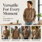 Men's Retro Corduroy Long Sleeve Top