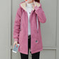 ☁️ Plush Warmth, Cozy Coverage | Women's Hooded Faux-Lamb Coat ⚡ Free Shipping