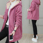 ☁️ Plush Warmth, Cozy Coverage | Women's Hooded Faux-Lamb Coat ⚡ Free Shipping