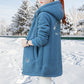 ☁️ Plush Warmth, Cozy Coverage | Women's Hooded Faux-Lamb Coat ⚡ Free Shipping