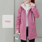 ☁️ Plush Warmth, Cozy Coverage | Women's Hooded Faux-Lamb Coat ⚡ Free Shipping