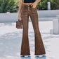 👖 Stretch Comfort, Flattering Flare | Women's High-Waist Jeans ⚡ Free Shipping