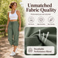 🌿 Lightweight Comfort, Quick-Dry Ease | Women's Cropped Pants