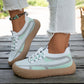 👟 Breathable Knit, Cushioned Steps | Women's Lightweight Walking Sneakers