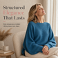 🧶 Flattering Drape, Easy Movement | Women's Batwing Knit Pullover