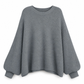 🧶 Flattering Drape, Easy Movement | Women's Batwing Knit Pullover