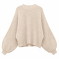 🧶 Flattering Drape, Easy Movement | Women's Batwing Knit Pullover