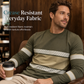 🎨 Bold Art Print, Easy Everyday Fit | Men's Casual Long-Sleeve Tee