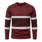 🎨 Bold Art Print, Easy Everyday Fit | Men's Casual Long-Sleeve Tee
