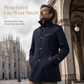 🧥 Washed Cotton, Sharper Long-Line Fit | Men's Casual Windbreaker ⚡ Free Shipping