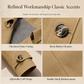 🧥 Washed Cotton, Sharper Long-Line Fit | Men's Casual Windbreaker ⚡ Free Shipping