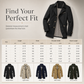 🧥 Washed Cotton, Sharper Long-Line Fit | Men's Casual Windbreaker ⚡ Free Shipping