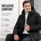 🧥 Heavyweight Warmth, Utility Storage | Men's Mid-Length Padded Coat ⚡ Free Shipping