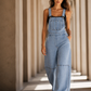 👖 Flattering High Waist, Effortless Wide-Leg Style | Women's Denim Jumpsuit ⚡ Free Shipping