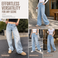👖 Vintage Wash, Relaxed Straight Fit | Women's High-Waist Jeans