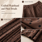 ✨ Polka Dots, Beautiful Flow | Women's High-Waist Pleated A-Line Skirt
