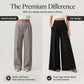 👖 Flattering High Rise, Dramatic Drape | Women's Pleated Wide-Leg Pants