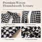 🖤 Houndstooth Detail, Flattering Tailored Fit | Women's Split-Collar Coat ⚡ Free Shipping