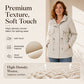 🧥 Cozy Mid-Length Coverage, Easy Hooded Style | Women's Warm Jacket ⚡ Free Shipping