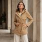 🧥 Cozy Mid-Length Coverage, Easy Hooded Style | Women's Warm Jacket ⚡ Free Shipping