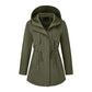 🧥 Cozy Mid-Length Coverage, Easy Hooded Style | Women's Warm Jacket ⚡ Free Shipping