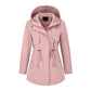 🧥 Cozy Mid-Length Coverage, Easy Hooded Style | Women's Warm Jacket ⚡ Free Shipping