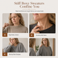 🐆 Leopard Print, Flattering Off-Shoulder Drape | Women's Relaxed Pullover Top