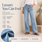👖 Front Seam Detail, Flattering Wide-Leg Fit | Women's Jeans