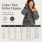 🧶 Off-Shoulder Elegance, Cozy Knit Style | Women's Sweater Dress