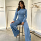 💫 Corset Waist, Flattering Wide-Leg Fit | Women's 2-Piece Set ⚡ Free Shipping