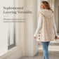 🧶 Sherpa Warmth, Cable-Knit Charm | Women's Hooded Layering Vest