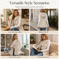 🧶 Sherpa Warmth, Cable-Knit Charm | Women's Hooded Layering Vest
