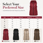 🦺 Quilted Warmth, Easy Layering | Women's Mid-Length Hooded Vest ⚡ Free Shipping