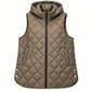 🦺 Quilted Warmth, Easy Layering | Women's Mid-Length Hooded Vest ⚡ Free Shipping