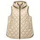 🦺 Quilted Warmth, Easy Layering | Women's Mid-Length Hooded Vest ⚡ Free Shipping