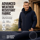 🌧️ Waterproof Warmth, Full Hooded Coverage | Men's Winter Jacket ⚡ Free Shipping