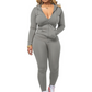 ✨ Sculpted Waist, Easy Stretch | Women's Hooded Wide-Leg 2-Piece Set ⚡ Free Shipping